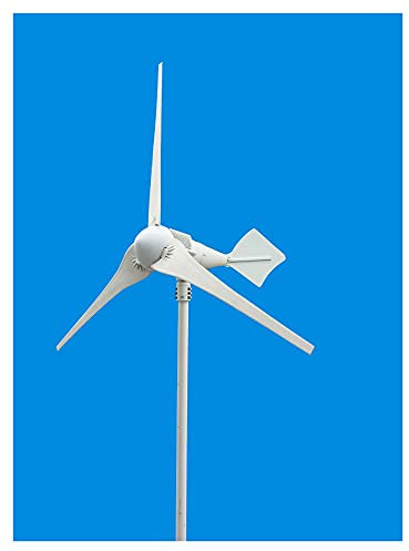 PAKLIF Aerogenerador Generador de energía eólica 1000W Generador de energía eólica 3 Blades Breeze Start Generador de turbina eólica
