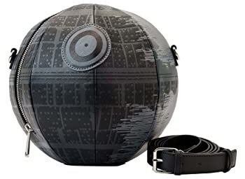 Loungefly: Star Wars Return of The Jedi 40th Anniversary Death Star Figural Cross Body Bag