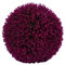 Gcroet Palline Artificiali topiaria, Pallina Artificiale topiaria 40 cm sospesa Palla Artificiale Palla Finta pianta di Palla Finta pianta per Decorazioni per soffitto Viola