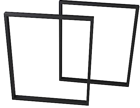 Design Möbel Tischbeine im LOFT-Stil Tischgestell Metall Tischbeine Metall Schwarz Tischbeine schwarz Tischbeine Tischgestell Tischbein Tischfüße