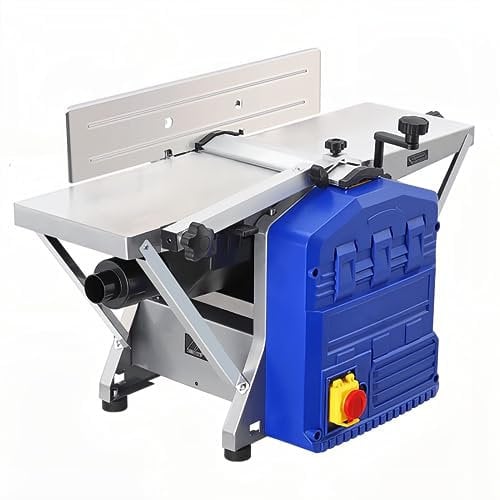 Power Benchtop Planer, Dual Planing Function, 1250W Wood Planer, 29*8 Worktable Thickness Planer with Low Noise and Low Dust Planing, for both Hard & Soft Wood Planing & Thicknessing
