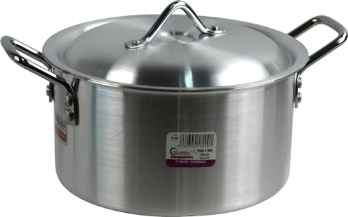 Aluminium Galaxy Baby Casserole Cooking Pots Dish (26cm 8L)