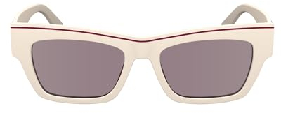 Calvin Klein Jeans Unisex Adult Sunglasses CKJ24602S - Blush with Solid Rose Lens