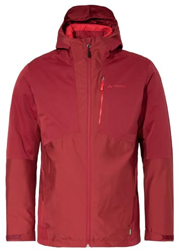 Vaude Miskanti II 3in1 Outdoorjacke für Herren – Wasserdichte Regenjacke für Herren mit herausnehmbarer Innenjacke, winddichte & atmungsaktive 3 in 1 Jacke für Herren – ideal für Trekking & Wandern