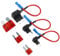 Fuse Taps Set, Small Mini Adding a Circuit Adapter Car Fuse Tap Kit, Low Profile Tap Adapter Piggy Back Blade Fuses Holder for Trucks Cars Boats (Medium Small Micro)
