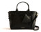 Jimisie Unisex mini Knot Bow Bag Tasche, Schwarz