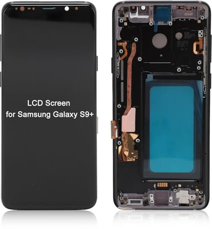 LCD-Digitizer-Bildschirm-Touch-Baugruppe für S9 / S9+ Plus, LCD-Baugruppe mit Rahmenersatz für S9 / S9+ Plus, vor Dem Versand Getestet (Galaxy S9+)