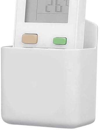 Soporte de pared para mando a distancia de 3 piezas | Soporte adhesivo para control remoto de aire acondicionado de TV, organizador caja de almacenamiento para montaje en pared,soporte remoto duradero