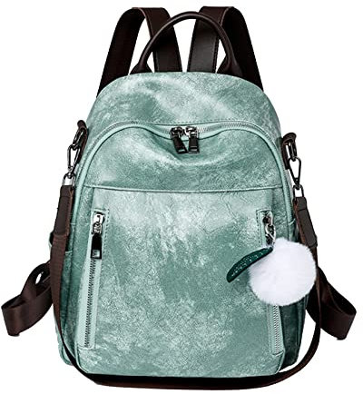 Allbestop Frauen-Beutel-Mode-Rucksack-bequemer -Studenten-Rucksack-Reise-Rucksack Pingpong Rucksäcke (Blue, One Size)