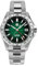 San Martin GMT Armbanduhr 39 mm Automatikstahl 100 m NH34, grün, GMT Uhr