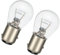 SOFOC-1157 BAY15D P21W/5W 7528 2057 2357 S25 Auto/Barche & Camper Lampada di Direzione Luce Posteriore/Freno Combinata Lampadina 12V 21W Bianco Caldo 2Pez