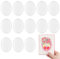 20Pcs Clear Ellipse Dimensional Shaker Domes Plastic Clear Puffy Star Shaker Covers for Shaker Card Adhesive Star Shaker Pouches Arts Crafts Scrapbooking Supplies Diameter Shaker Window Blister
