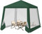 WOLTU Pavillon 3x3 m, Gartenpavillon mit Seitenwänden Moskitonetz, Gartenlaube Metall, Partyzelt, einfacher Aufbau ohne Werkzeug, für Garten Terrasse Hof,Grün