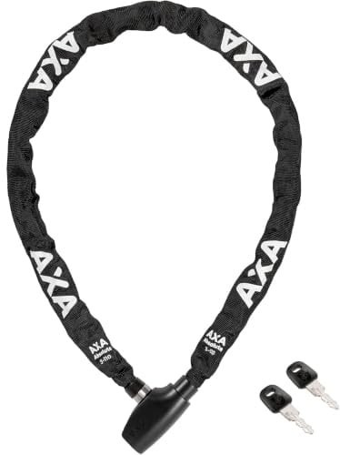 AXA Absolute 5-110 Kettenschloss – Länge 110 cm – Sicherheitsstufe 7 – Stahlglieder 5 mm – Hohe Sicherheit