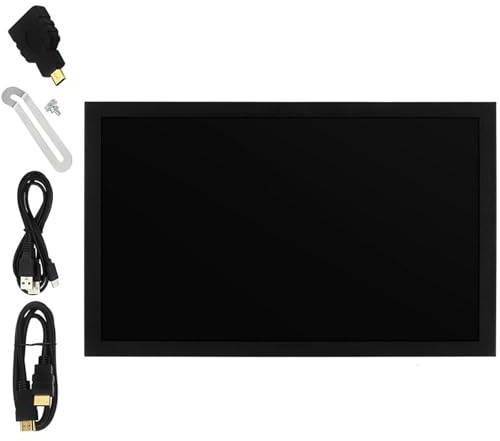 Arecobticy 7Inch Clear Display Monitor With HDTV-compatible VGA AV Inputs 1.5W Loudspeaker For PC Laptop Camera Projectors LCD Screen With Hdtv-compatible