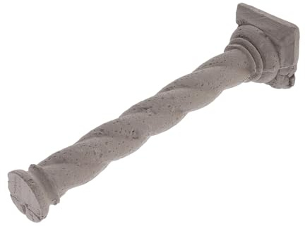 BUGUUYO Colonne Romaine Ciment pour Aquarium Décoration Miniature Résistante pour Aménagement Rocaille et Paysage sous-Marin Artistique