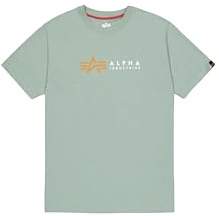 Alpha Industries Herren Alpha Label T-Shirt (1er Pack)
