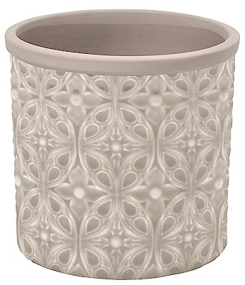 Burgon & Ball - Maceta de cerámica para interiores, tamaño pequeño y grande, Multicolor