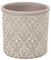 Burgon & Ball Pot de fleurs d'intérieur en céramique Porto - Gris pâle - Taille S multicolore