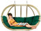 AMAZONAS Globo Royal Chair - Premium FSC-zertifizierter, Wetterfester Hängesessel mit Super Soft Polsterung, In- und Outdoor | Belastbar bis 200 kg | Farbe: Verde