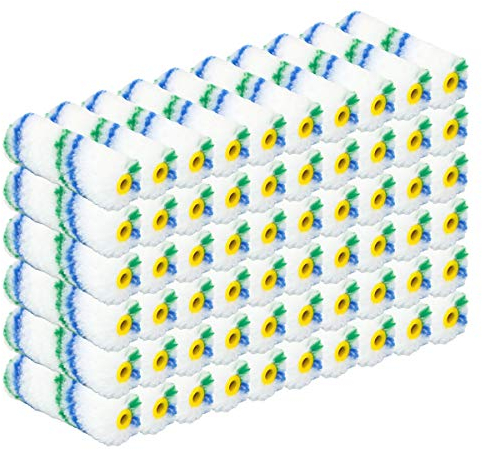 60 Stück Mini-Walzen für Lackierwerkzeuge, 10,2 cm, 1,27 cm, 10,2 cm