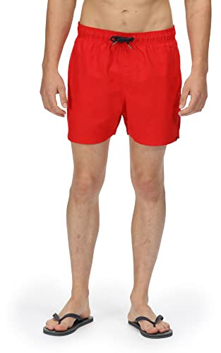 Regatta Mawson Swshortiii Unisex Swimming Costume, Real Red, L