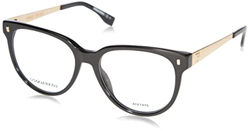 DSquared Sonnenbrille, 2 m²/16 Schwarz Gold, 40