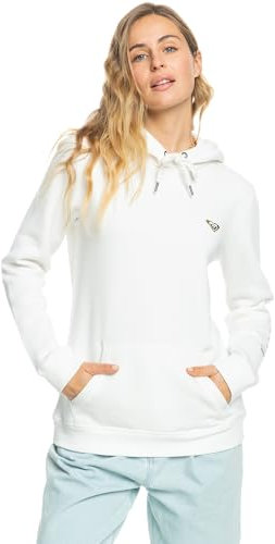 Roxy - Itiafoilscript Fleece Top pour Femme - Bright White - XL