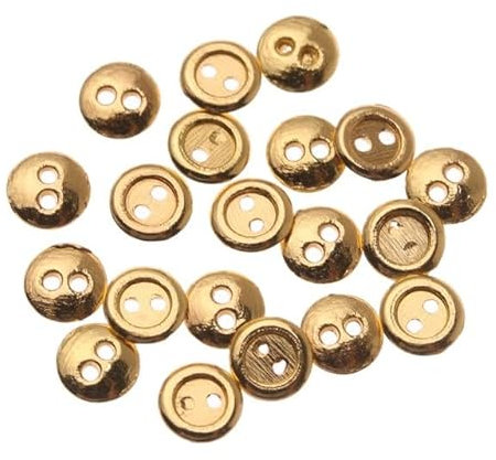 TONGRI 20/40 stücke 4mm Mini Knöpfe Schnallen Handgefertigte Puppenzubehör DIY Puppenkleidung Runde Knöpfe Puppenkleidung Nähen Handwerk