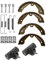 ATEC Germany Bremsensatz Hinterachse inkl. 4x Bremsbacken Hinterachse für Trommelbremse 1x Montagesatz 2x Radbremszylinder Kompatibel mit RENAULT CLIO (BB_, CB_) (SB0/1/2_), TWINGO I (C06_)