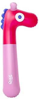 Quut - Noodle Friends - frite Gonflable - Jouet Gonflable pour l'intérieur et l'extérieur - Jeux Piscine (Rouge Cerise)