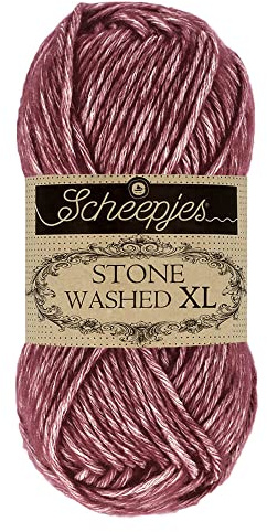 Scheepjes - Scheepjes Stone Washed XL 850 Garnet Yarn - 10x50g