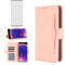Asuwish Compatible with OPPO Find X5 Pro Wallet Case and Tempered Glass Screen Protector Card Holder Stand Leather Flip Cell Accessories Phone Cover for FindX5Pro 5G Women Men Rose Gold