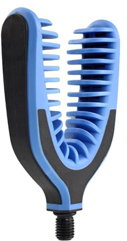 Fravsiu U Rest Butt Pod Rod Rest, Rutenhalter für Karpfenangeln, stabile und benutzerfreundliche Rutenauflage, Angelkopf aus Silikon mit sicherem Griff, Angelrutenhalter für Freunde der