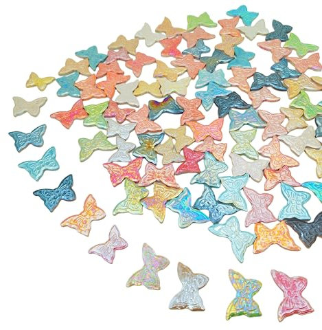 Carreaux de mosaïque en céramique irisée pour loisirs créatifs, assiettes, pots de fleurs, sous-verres, tasses, mosaïque faite à la main pour la maison et l'extérieur (mélange de couleurs) - 500 g