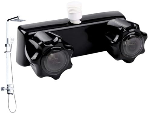 -Badewannenarmatur Mit Duschumsteller, Ersatz -Duscharmatur - Austausch Des Duschhahn-Umstellers - Ersatz Für Duscharmatur Mit 2 Knöpfen Zur Verbesserung Von Wohnmobilreisen