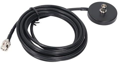 SUNGOOYUE Männlicher Magnetischer Mount Männlich zu Männlichem Radio für Radio -CB -Fahrzeuge, Magnetischer Adsorptionsmontage Magnet BNC für LKW Fahrer und Outdoor Enthusiasten