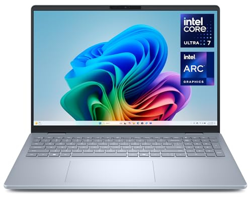Dell 16 Plus Laptop DB16250, 2.5K, Intel Core Ultra 7 256V, Windows 11 Home | Schermo 2560x1600, 16GB LPDDR5X, 512GB SSD, Wi‑Fi, Bluetooth, HDMI, Arc, Garanzia 15 mesi