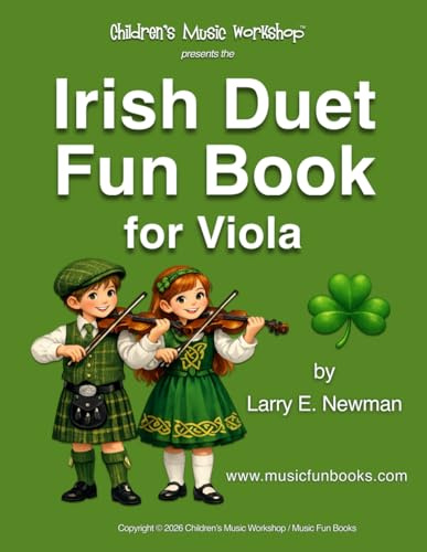 The Irish Duet Fun Book for Viola (Irish Duet Fun Book Series)