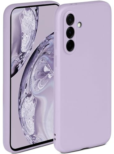 ONEFLOW Soft Case für Samsung Galaxy A57 5G Hülle aus Silikon mit Kameraschutz, Silikonhülle mit erhöhtem Schutz fürs Display, Backcover Schutzhülle, weiche Handyhülle, Flieder