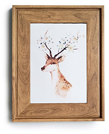 HUIXIANG Bilderrahmen 20x25cm Vintage Fotorahmen Retro Bilderrahmen Rustikal für Foto 25x20 Kann Aufgehängt Oder Tischplatte Geschenk für Hochzeit Jahrestag Freunde Holzfarbe