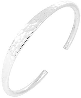 Frauen Silber Armreif Armband aus massivem 925 Sterling Silber