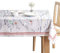 Maison d' Hermine Fairy Christmas 100% Baumwolle Tischdecke für Küche | Abendessen | Tischplatte | Dekoration Parteien | Hochzeiten | Thanksgiving/Weihnachten (Rechteck, 160cm x 220cm)