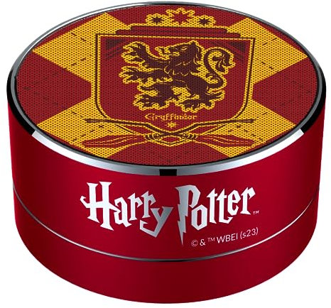 ERT GROUP - Enceinte Bluetooth Portable Harry Potter Griffondor 3W Rouge édition limitée WSPHARRY017