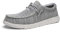 Bruno Marc Mocasines para Hombre Planos Mocasines sin Cordones Zapatos Clásicos Casual de Confort Suave Gris BLS211 Talla 49.5EU/15US