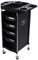 Friseurwagen, 6-lagiger Salonwagen, multifunktionaler 83 x52 x37cm Friseurwagen mit Universalrädern, Friseurwagen für Friseursalons, Schönheitsaufbewahrung, Friseurwerkzeuge