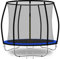 Baunsal® Trampolin Outdoor Ø 183 cm (FGIS) blau-schwarz als Komplettset Gartenspielzeug Kindertrampolin Gartentrampolin rund Garten Spielzeug für Kinder