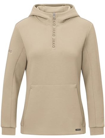 JAKO Damen Zip Hoodie Pro Casual Kapuzenpullover
