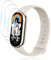 Yiunssy Pellicola Protettiva per Xiaomi Smart Band 8 [3 Pezzi], Soft HD Protezione Schermo, 3D Curved Edge to Edge, Antigraffio, Senza Bolle, Flessibile Pellicola Schermo per Xiaomi Smart Band 8