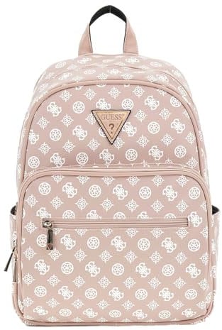GUESS Zaino wilder travel logo 4g e peony all-over grande P7452990 rosewood